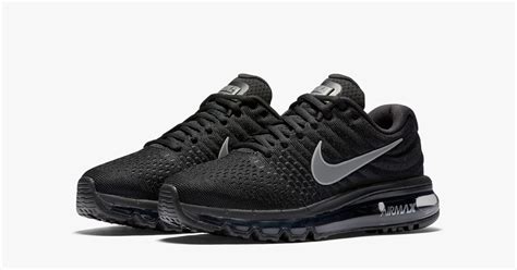 womens black nike air max 2017|all black air max women's.